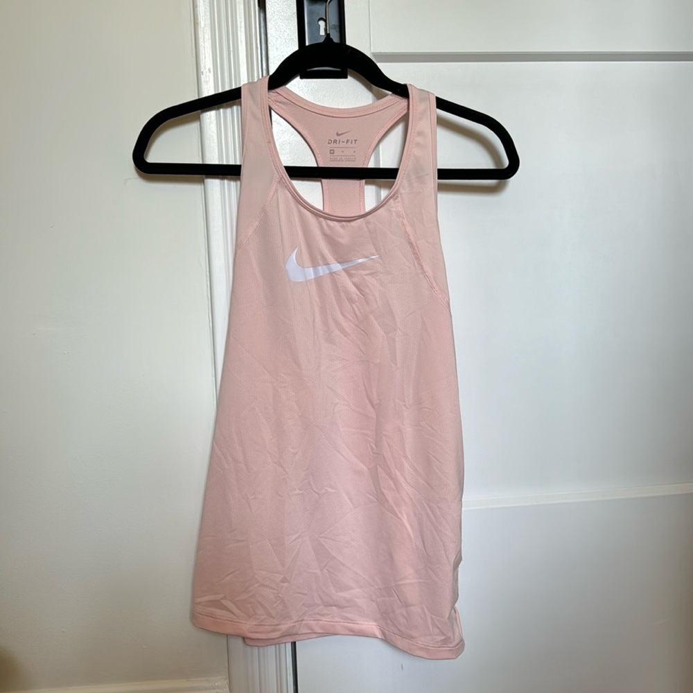 Nike Dryfit Activewear- pink racer back tank